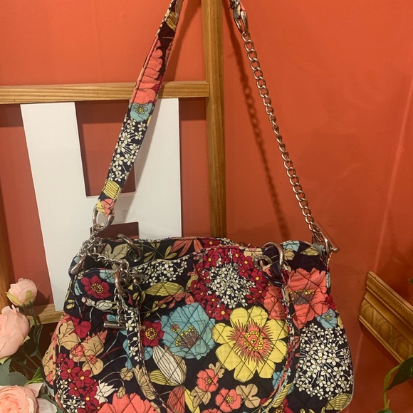 Vera Bradley Multicolor Floral Shoulder Bag - Picture 3 of 6